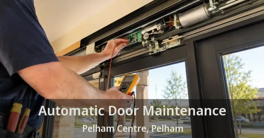 Automatic Door Maintenance Pelham Centre, Pelham - ON