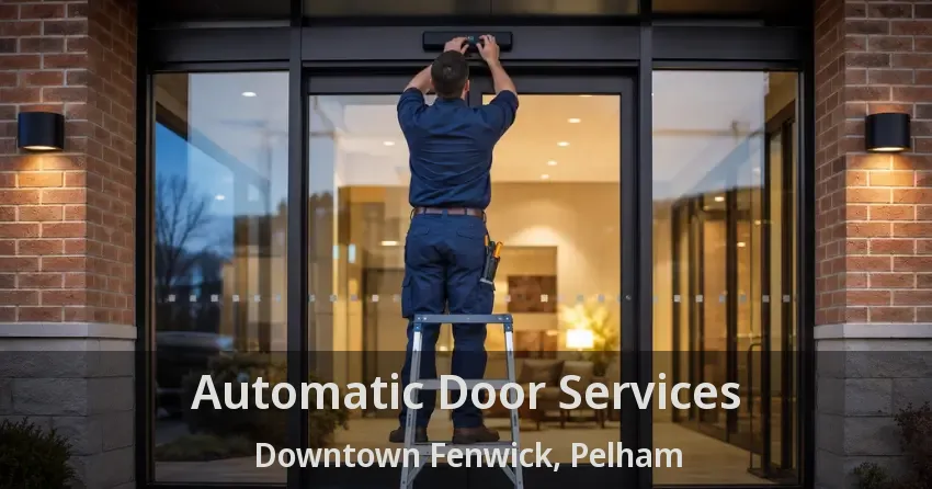 Automatic Door Services Downtown Fenwick, Pelham - ON