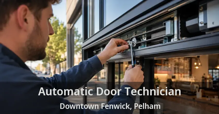 Automatic Door Technician Downtown Fenwick, Pelham - ON