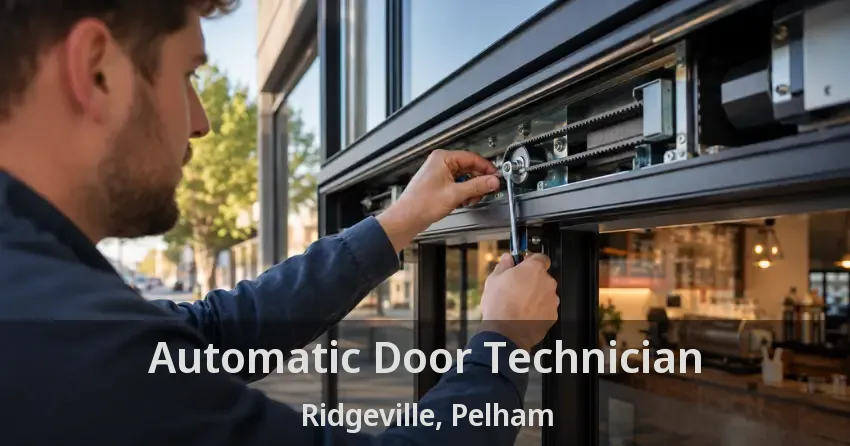 Automatic Door Technician Ridgeville, Pelham - ON
