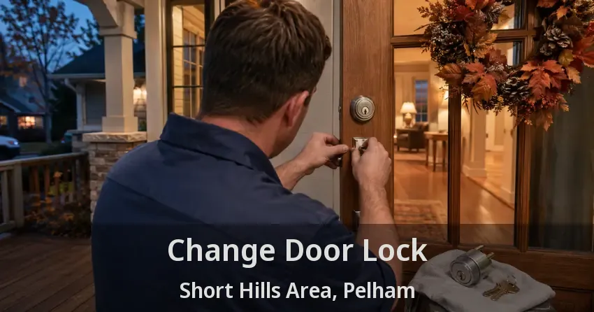 Change Door Lock Short Hills Area, Pelham - ON