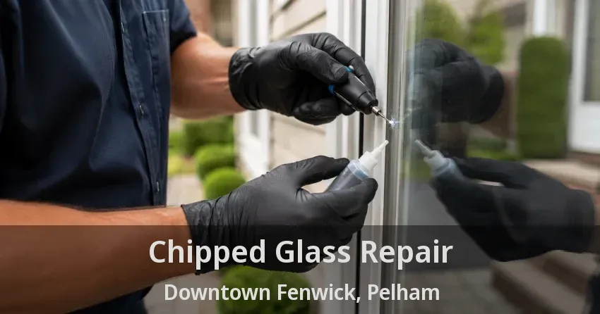 Chipped Glass Repair Downtown Fenwick, Pelham - ON