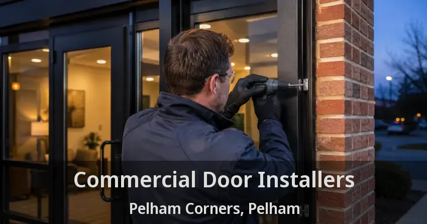 Commercial Door Installers Pelham Corners, Pelham - ON