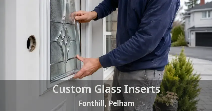 Custom Glass Inserts Fonthill, Pelham - ON