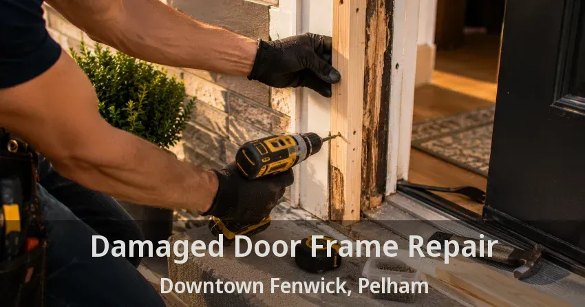 Damaged Door Frame Repair Downtown Fenwick, Pelham - ON