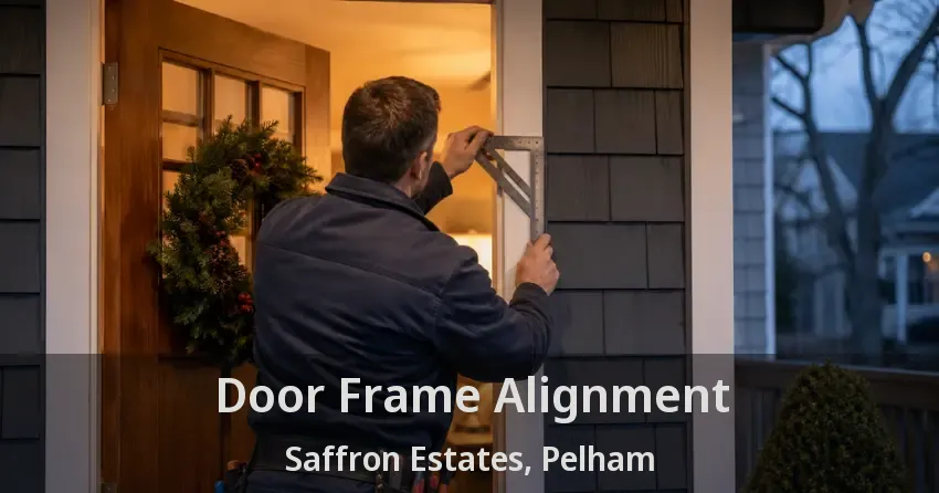 Door Frame Alignment Saffron Estates, Pelham - ON