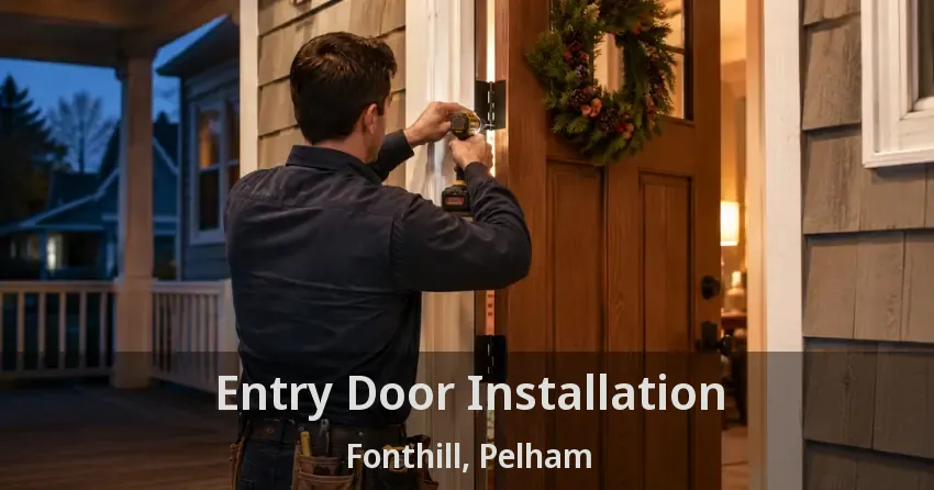 Entry Door Installation Fonthill, Pelham - ON