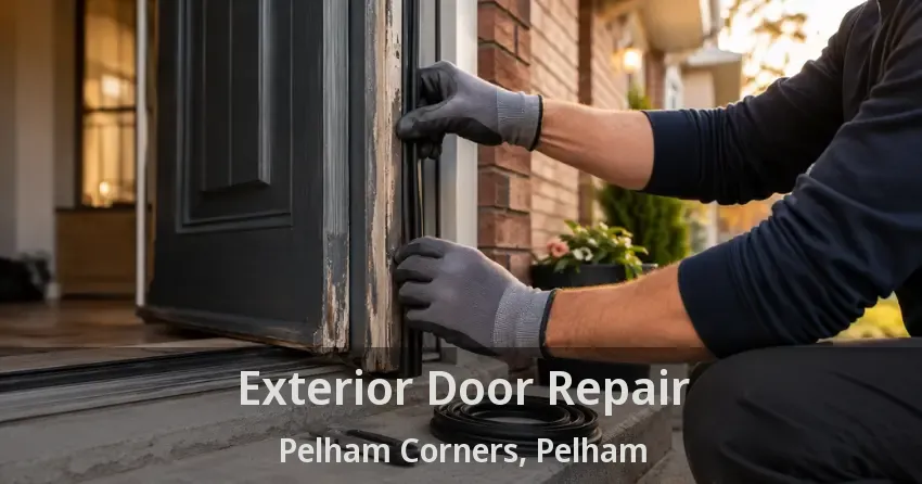 Exterior Door Repair Pelham Corners, Pelham - ON