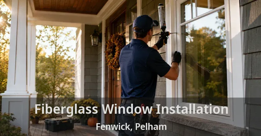 Fiberglass Window Installation Fenwick, Pelham - ON