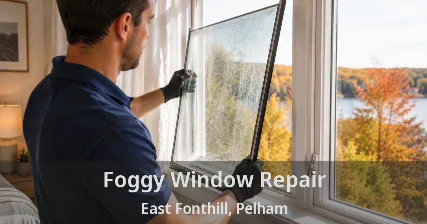 Foggy Window Repair East Fonthill, Pelham - ON