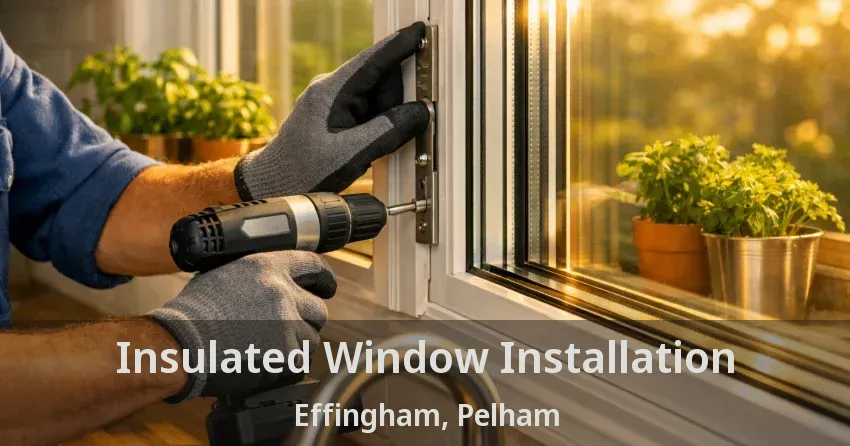 Insulated Window Installation Effingham, Pelham - ON