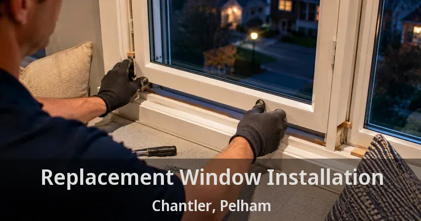 Replacement Window Installation Chantler, Pelham - ON