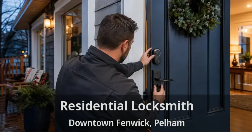 Residential Locksmith Downtown Fenwick, Pelham - ON