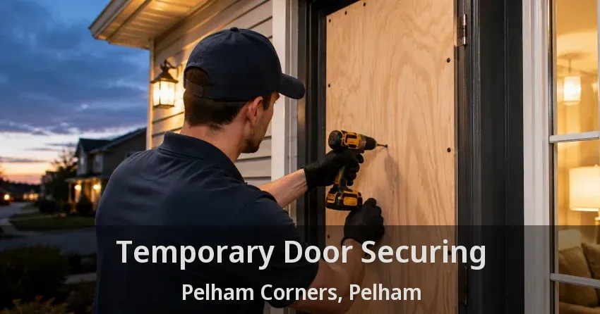 Temporary Door Securing Pelham Corners, Pelham - ON