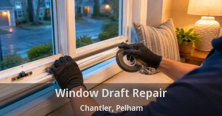 Window Draft Repair Chantler, Pelham - ON