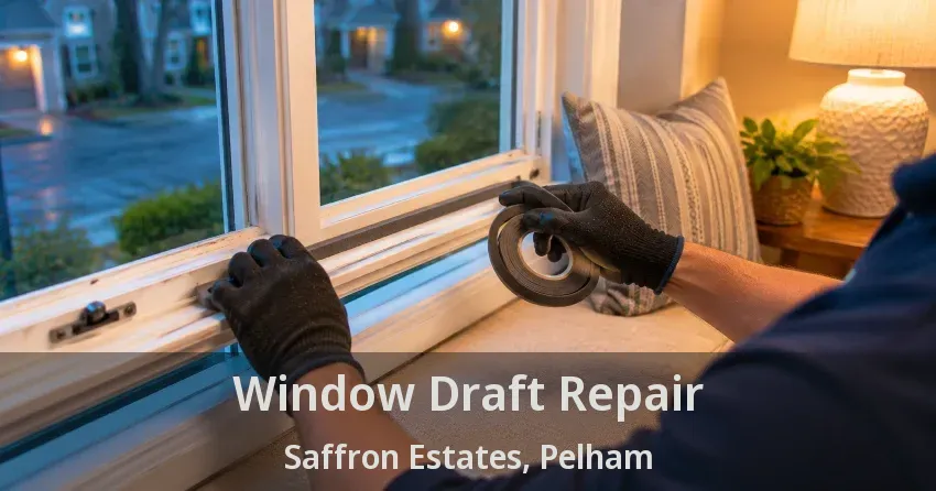 Window Draft Repair Saffron Estates, Pelham - ON